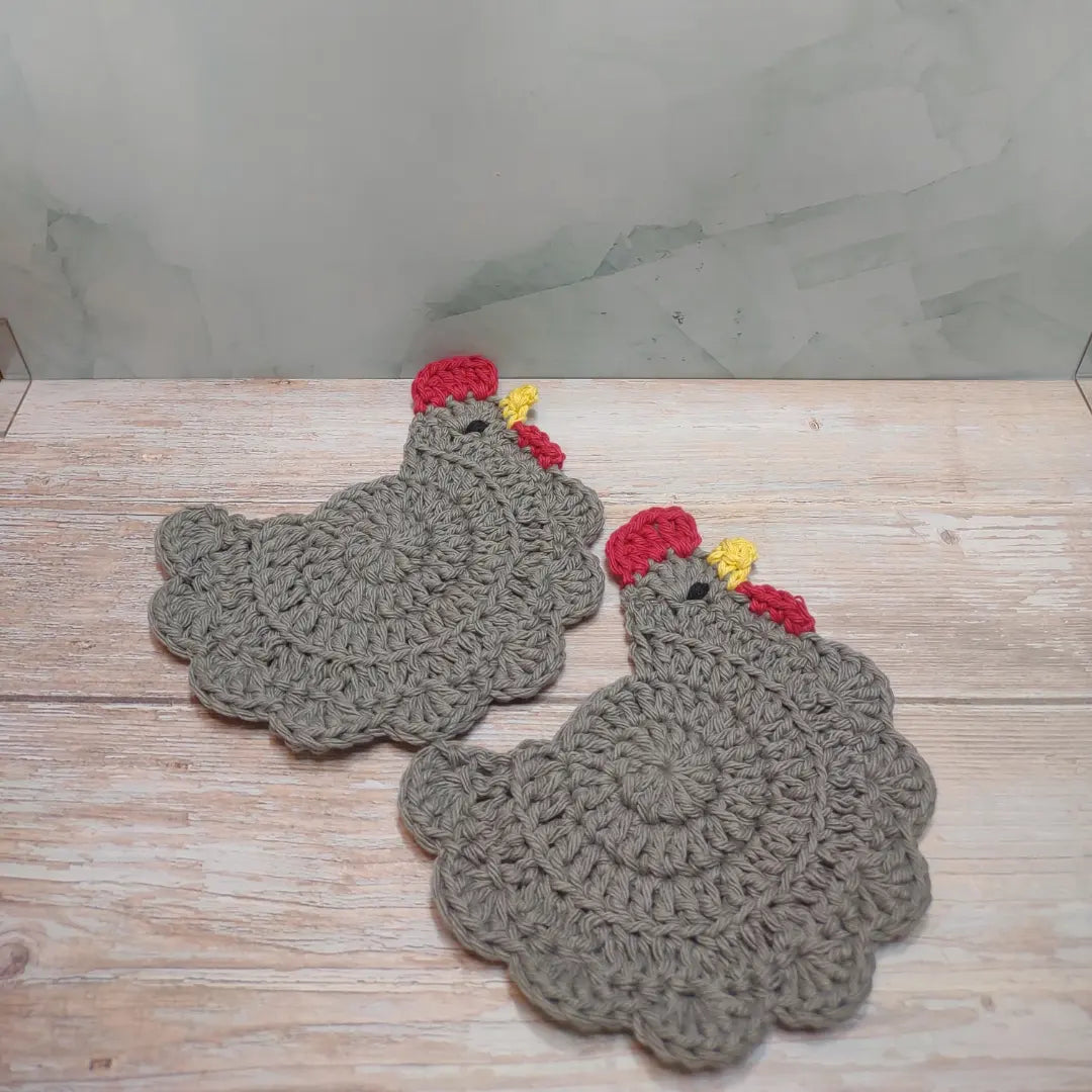 Chicken coasters