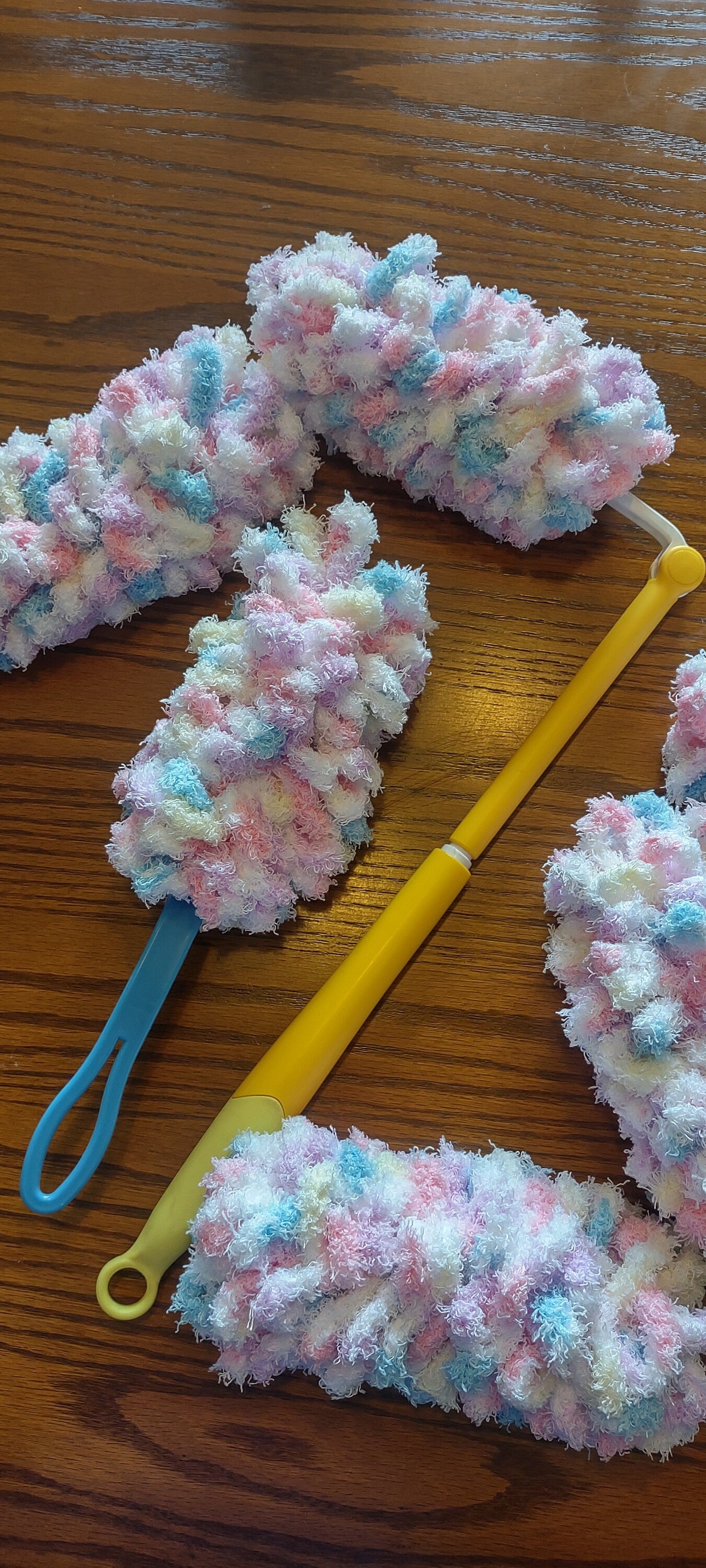 Unicorn inspired 360* duster, reusable duster, eco friendly duster