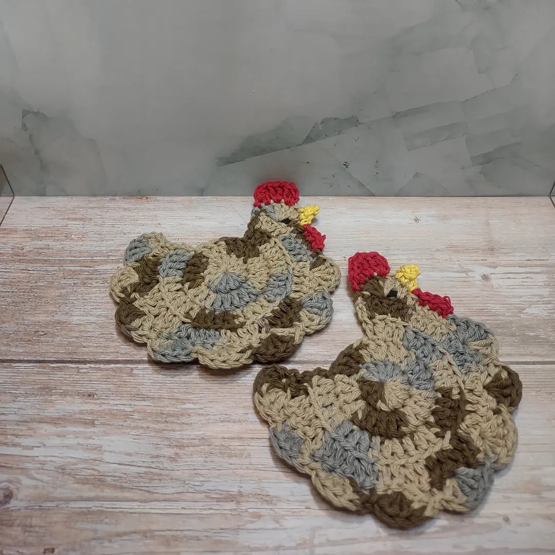 Chicken coasters