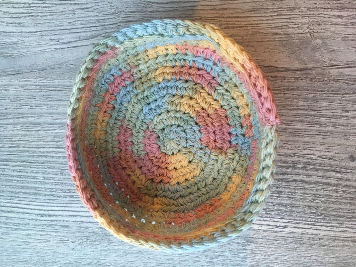 Cotton bowl cozy, reusable bowl holder, set of 2