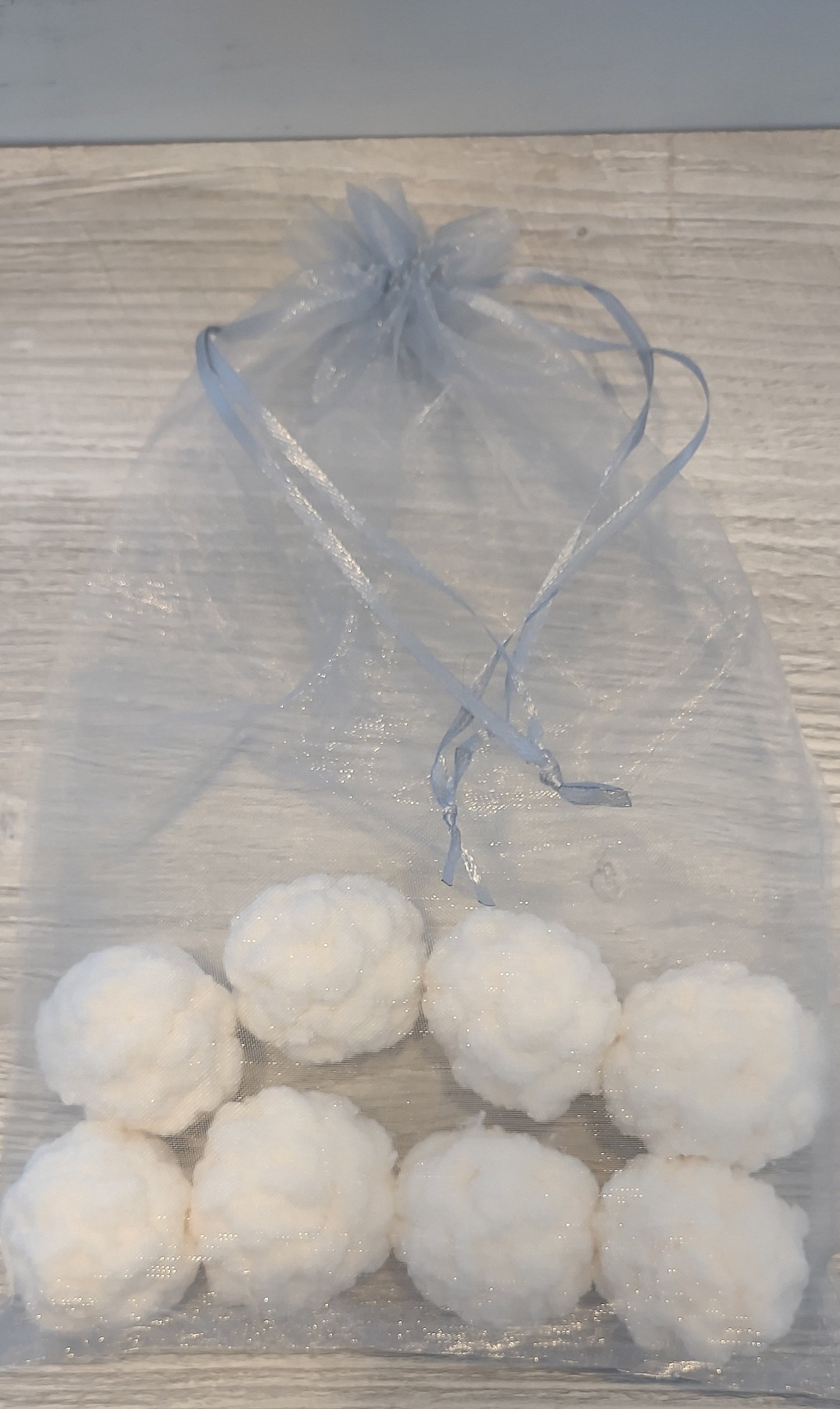 Reusable faux cotton balls, sustainable faux cotton rounds, spa faux cotton balls, make-up removal balls