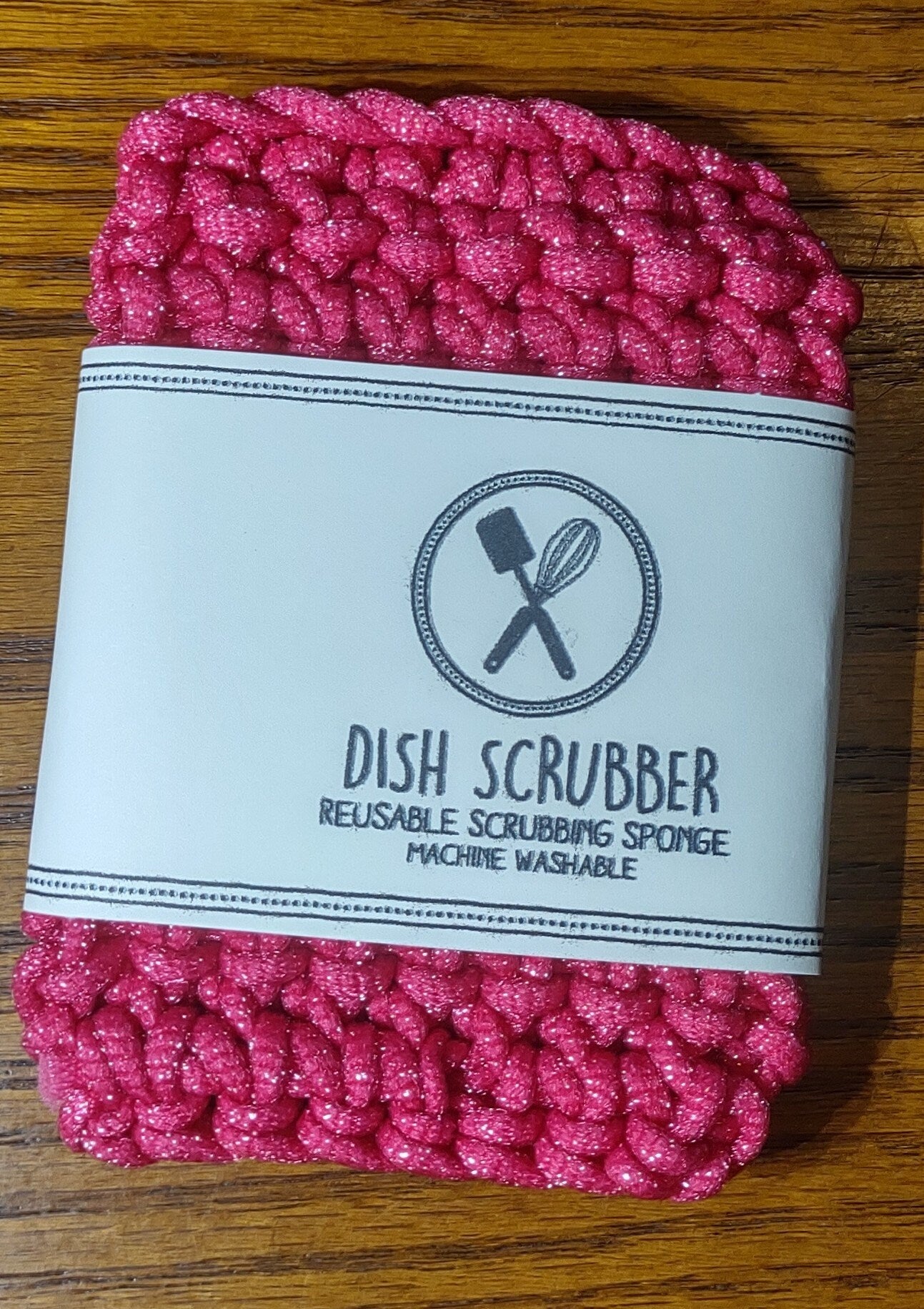 Reusable dish scrubber, nylon dish scrubber, kitchen dish scrubby