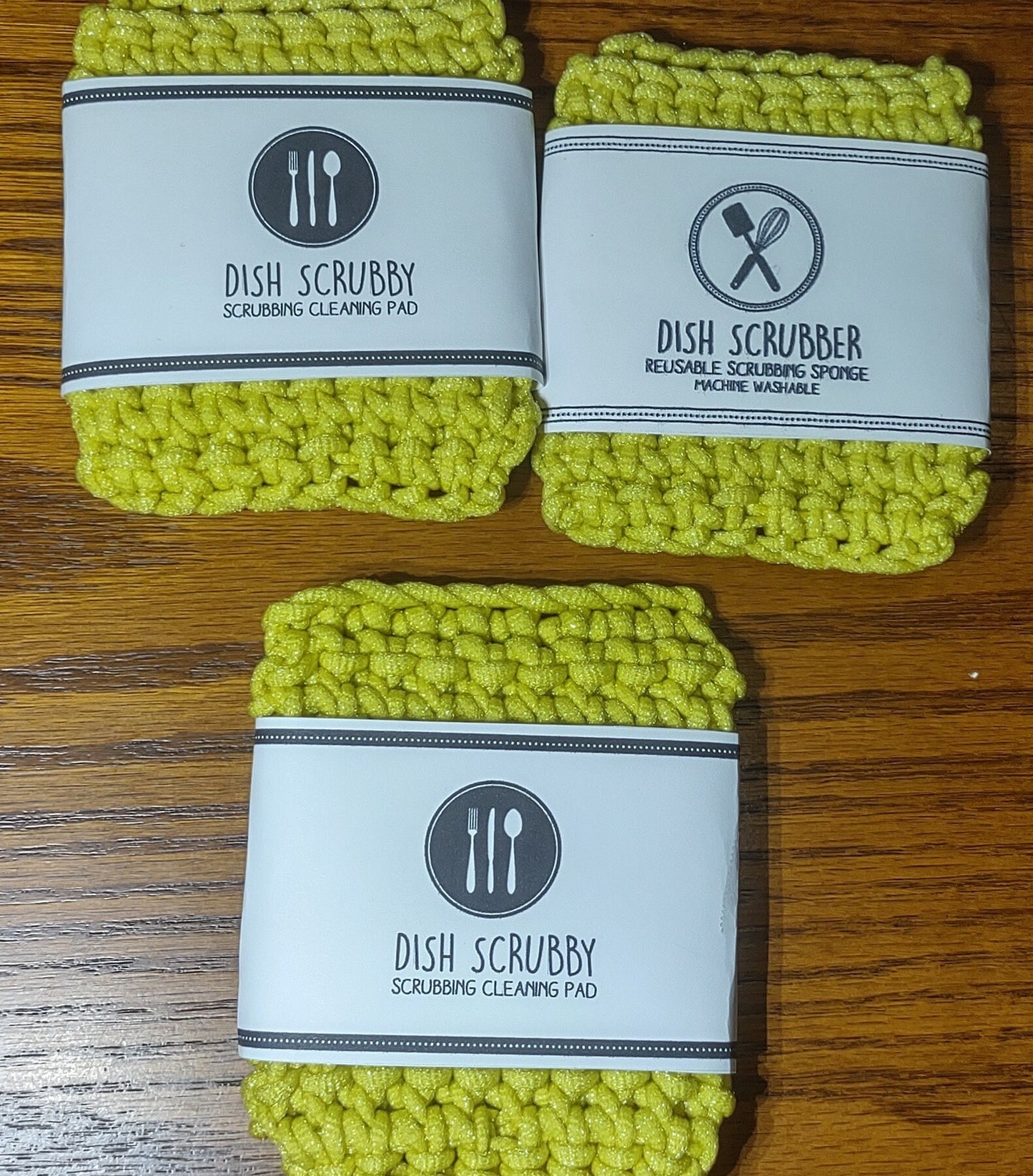 Reusable dish scrubber, nylon dish scrubber, kitchen dish scrubby