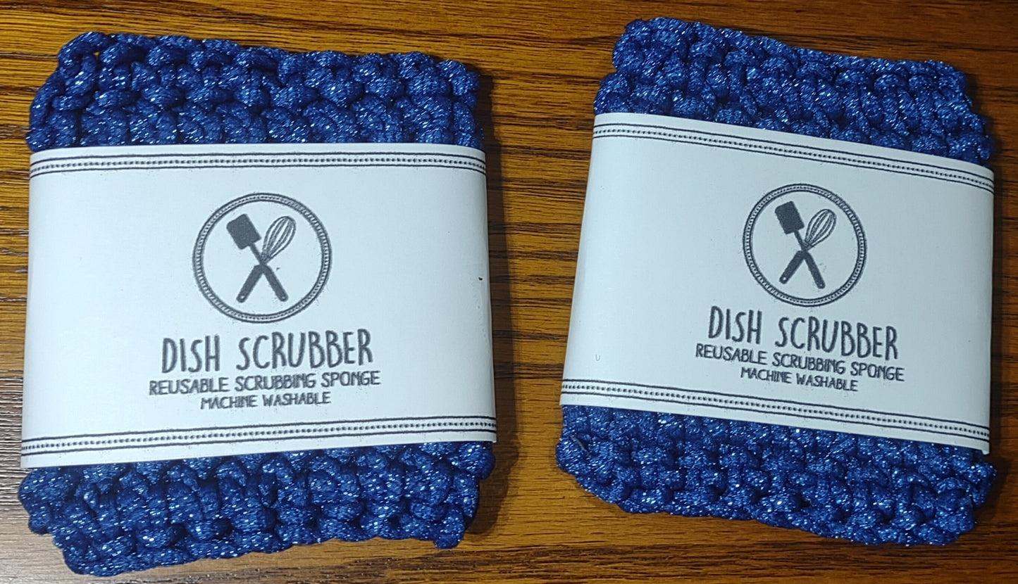 Reusable dish scrubber, nylon dish scrubber, kitchen dish scrubby