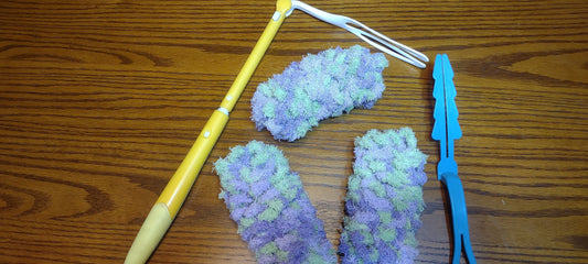 Pixie pow 360* duster! Eco-friendly reusable duster. Washable Swiffer duster