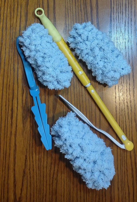 grape 360* duster, reusable duster