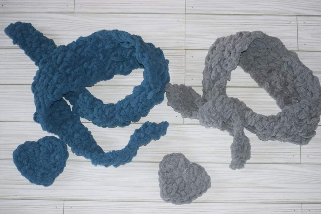 Spa headwrap and heart face wipe pattern!! PDF Pattern only!!!