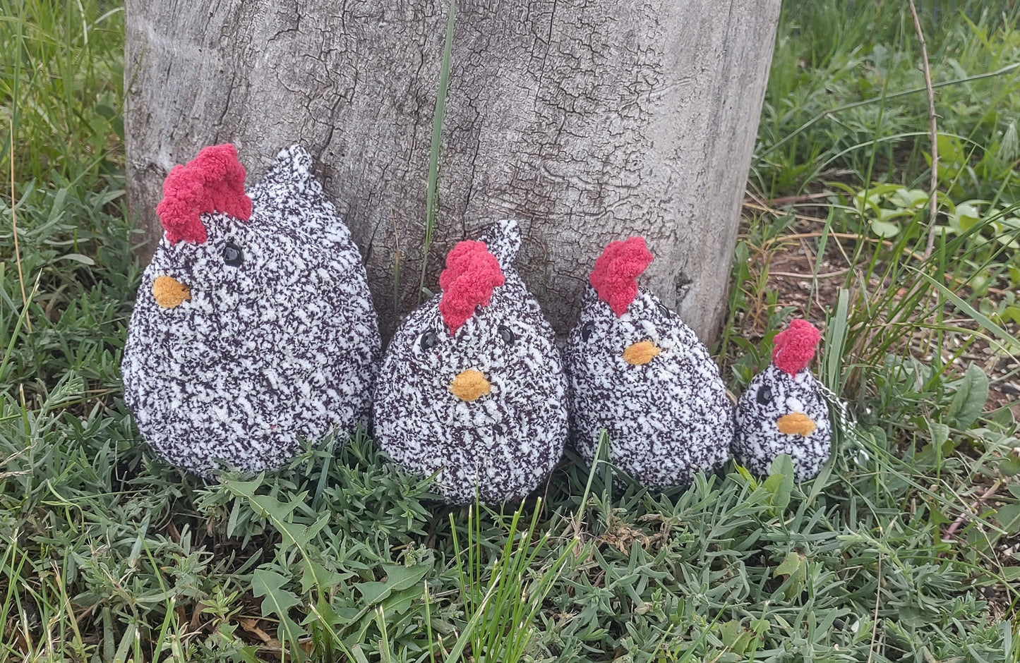 Farmhouse Chicken PDF Pattern (low sew only sewing on the beak)